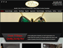 Tablet Screenshot of jderyjewelers.com